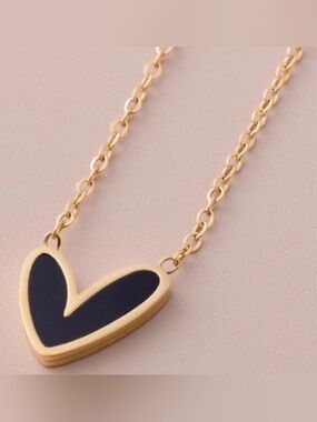 💙Gold Heart Pendant Necklace